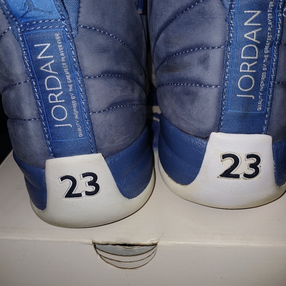 COPY - Jordan Retro 12s Indigo and white main image 5